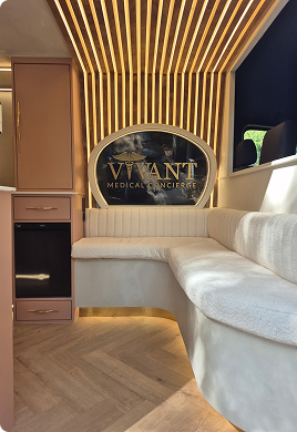 Custom mobile med spa layout