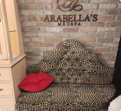 Luxury mobile med spa interior view