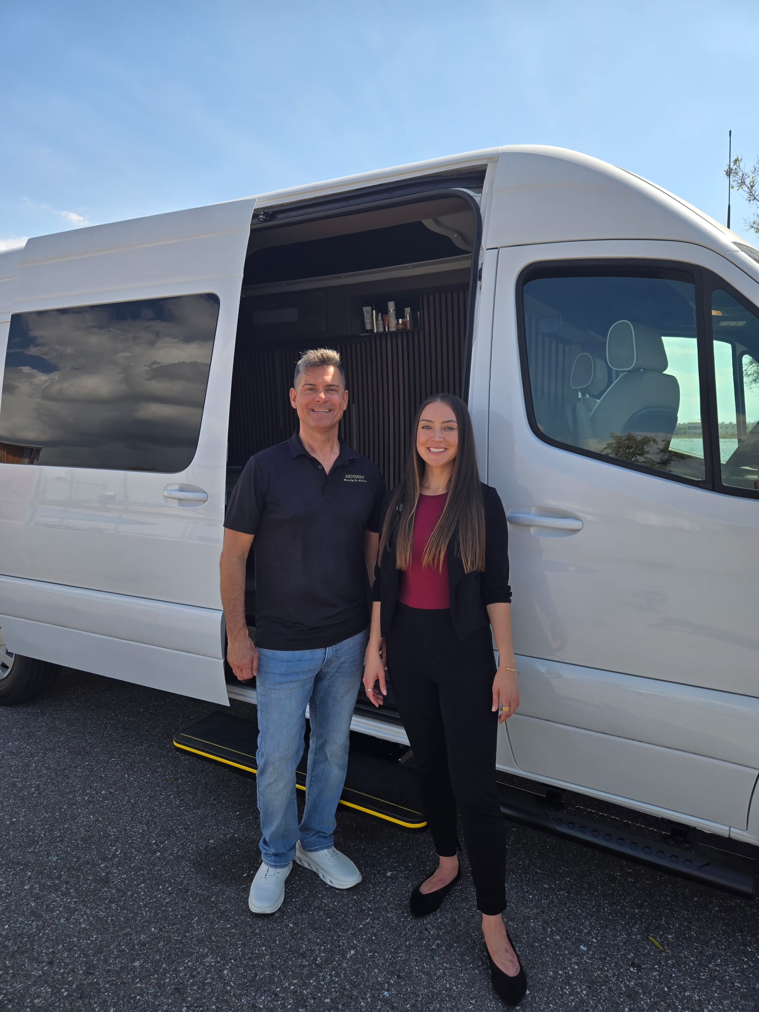 custom built medspa van