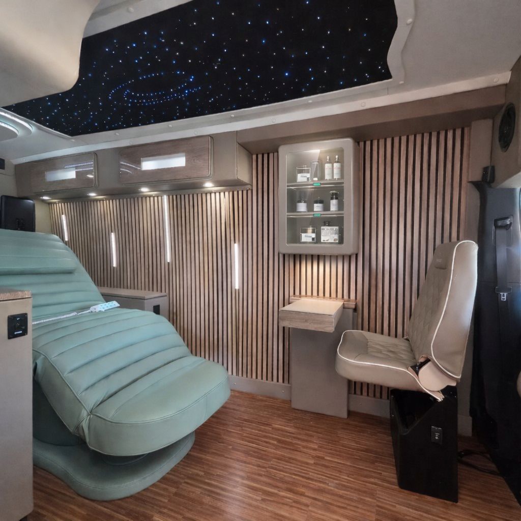 custom built medspa van